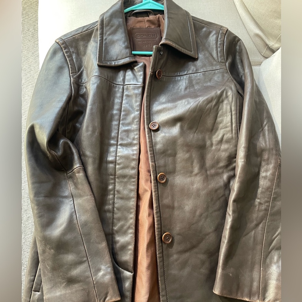 Coach Women’s Leather Jacket
